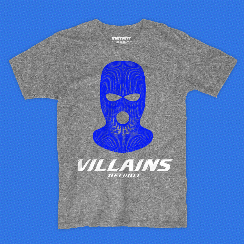 Villains Gray T-shirt
